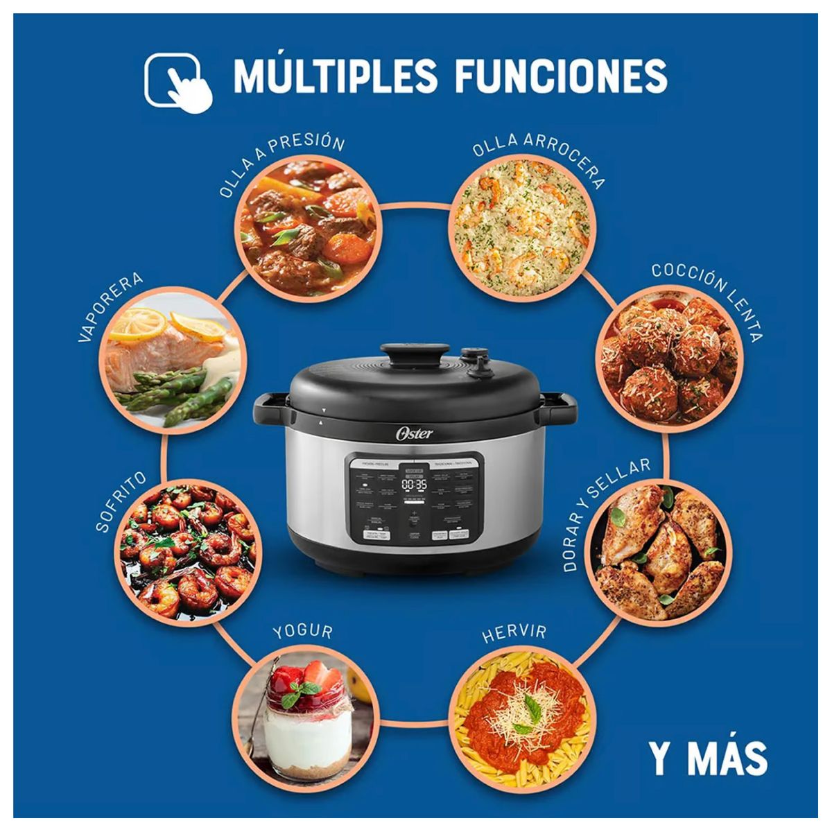 OSTER - Multi-olla Rápida Ovalada de CKSTPCECOV57