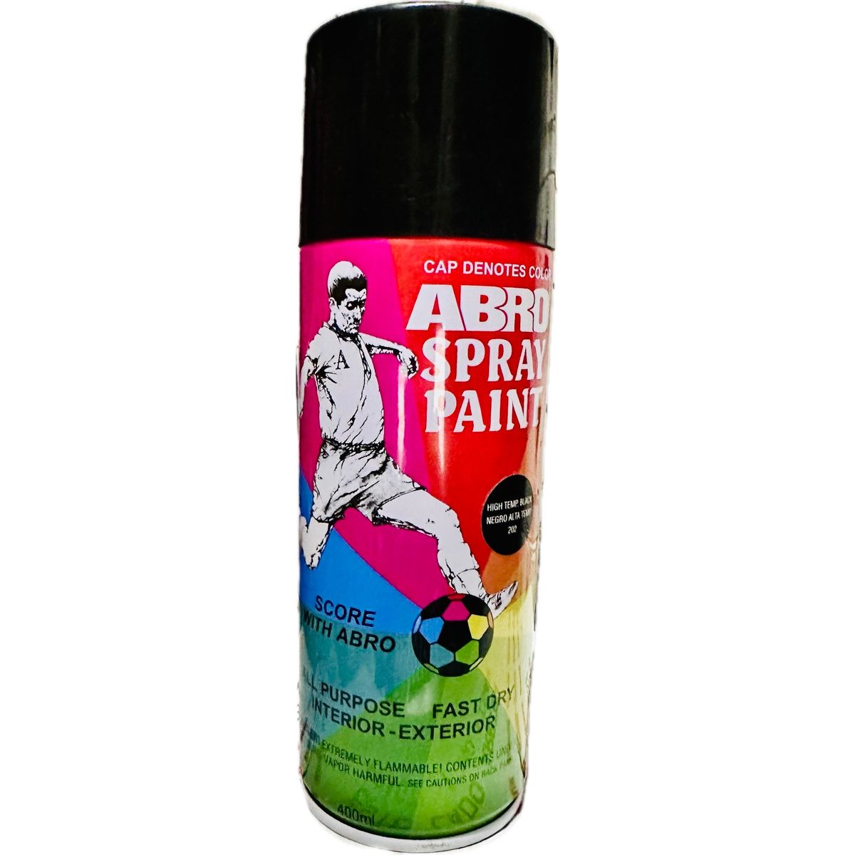 ABRO - SPRAY ALTA TEMPERATURA ABRO NEGRO