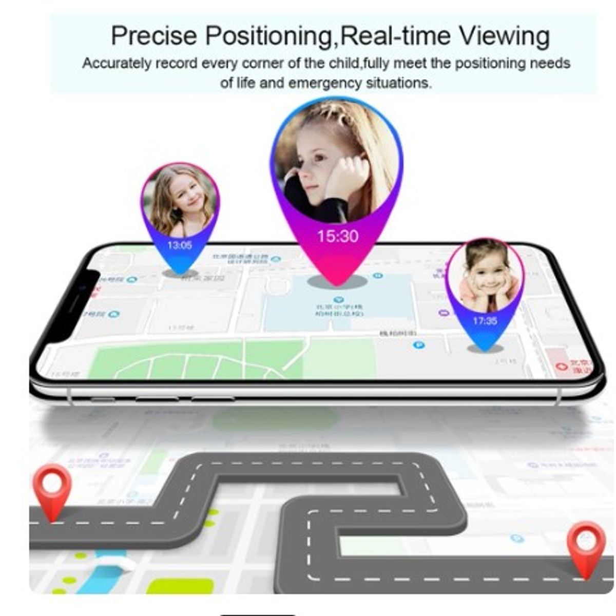 GENERICO - SMARTWATCH Q19 PARA NIÑOS PANTALLA HD 240 X 240