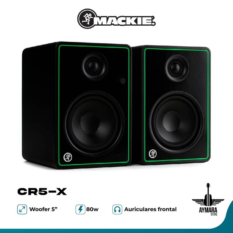 MACKIE - Mackie CR5-X Monitores multimedia de 5″