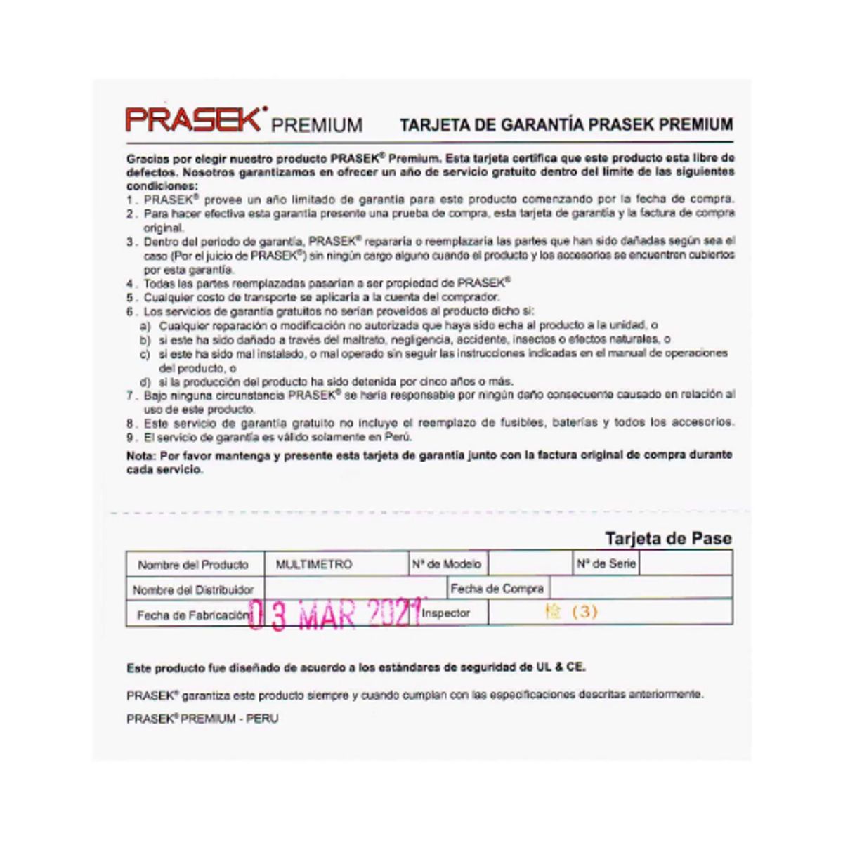 UNI T - Cable de Prueba Cocodrilo para Telurómetro 10 metros UTL58A UNI-T