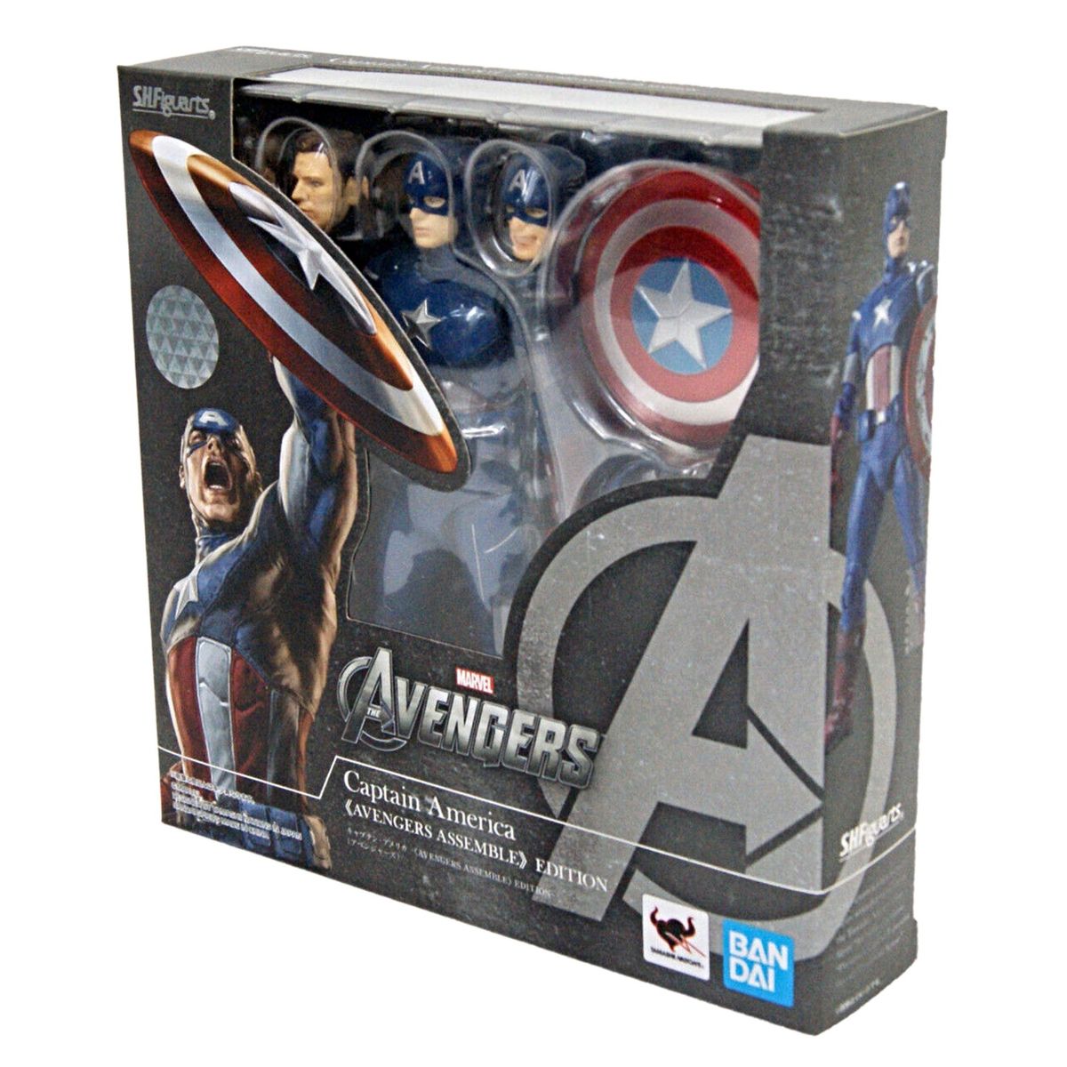 BANDAI - The Avengers Assemble SH Figuarts Capitan America