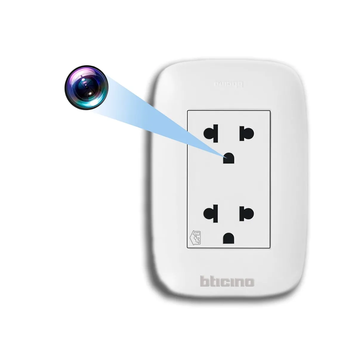 OEM - TOMACORRIENTE ENCHUFE ESPIA CAMARA WI FI