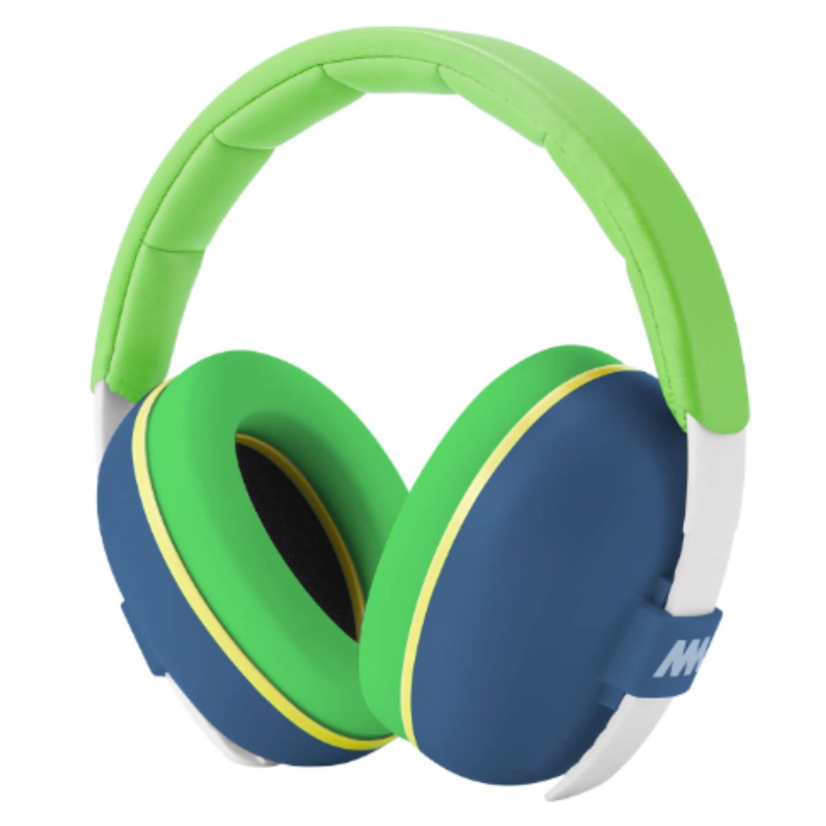 MUMBA - Audífonos Antiruido Orejeras para Bebés 3-24 meses Reducción de Ruido 31dB Azul Verde - MUMBA