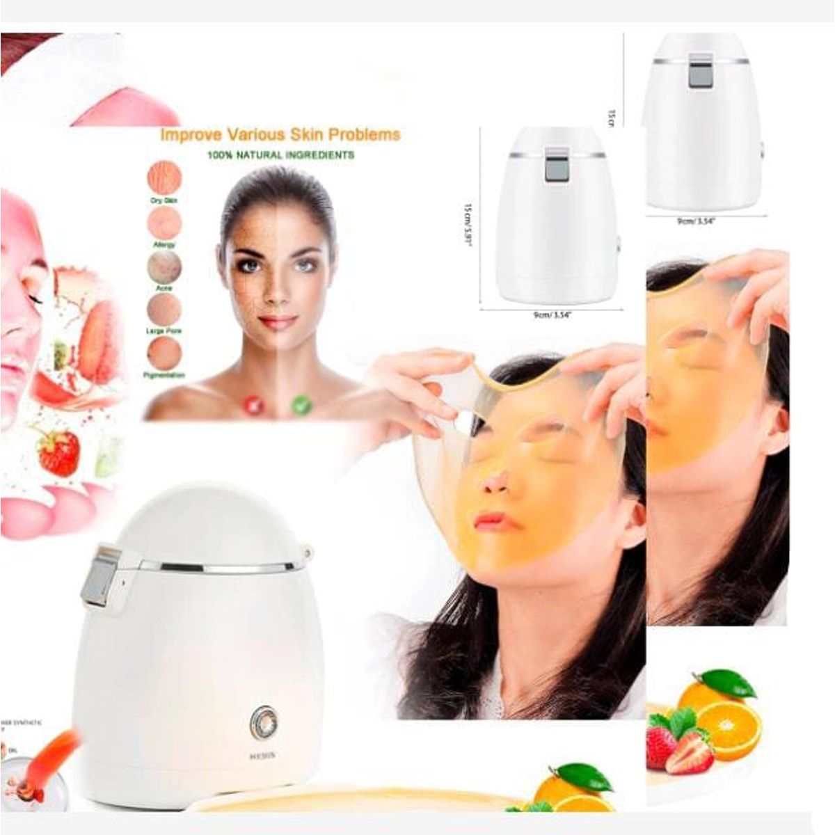 GENERICO - Maquina de Hacer Mascarillas Naturales Hidratantes