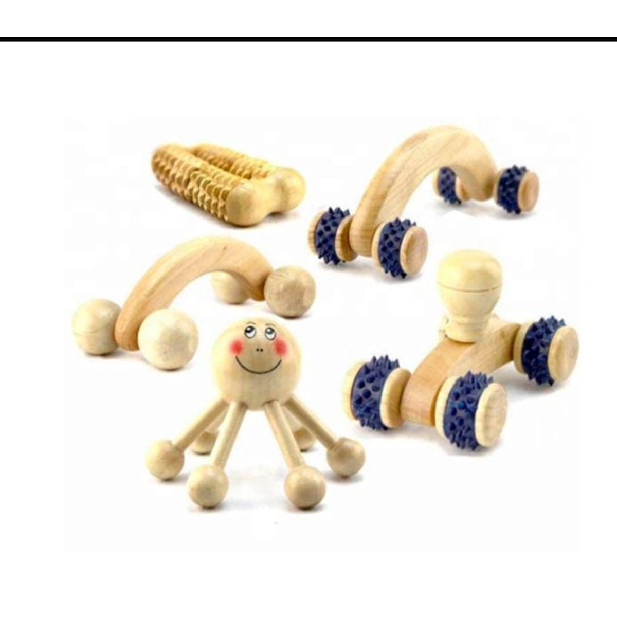 GENERICO - Kit Masajeador 5 piezas Relajantes Musculares