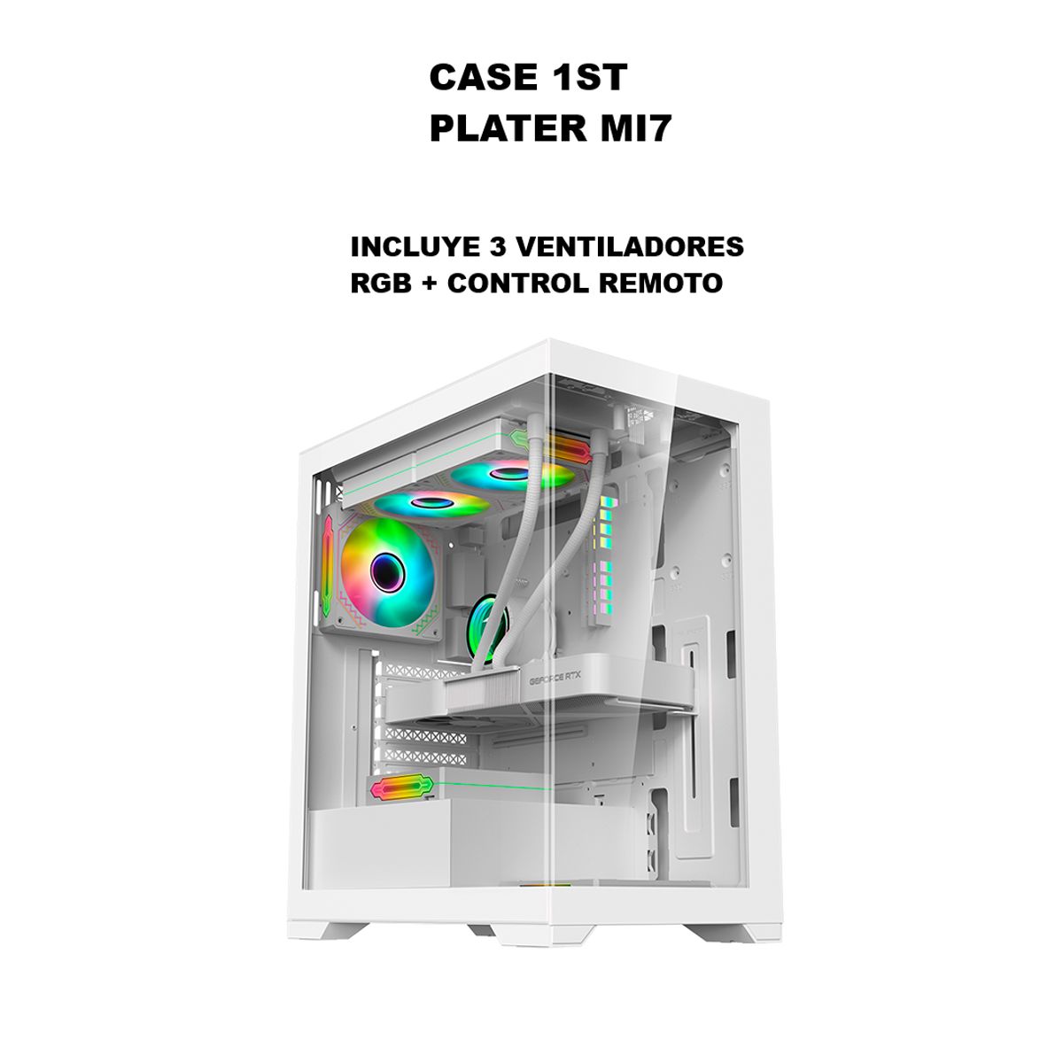 AMD - Computadora PC GAMER RYZEN 7 5700X RAM 32GB SSD 1TB GRAFICA ASUS RTX 4060TI 8GB