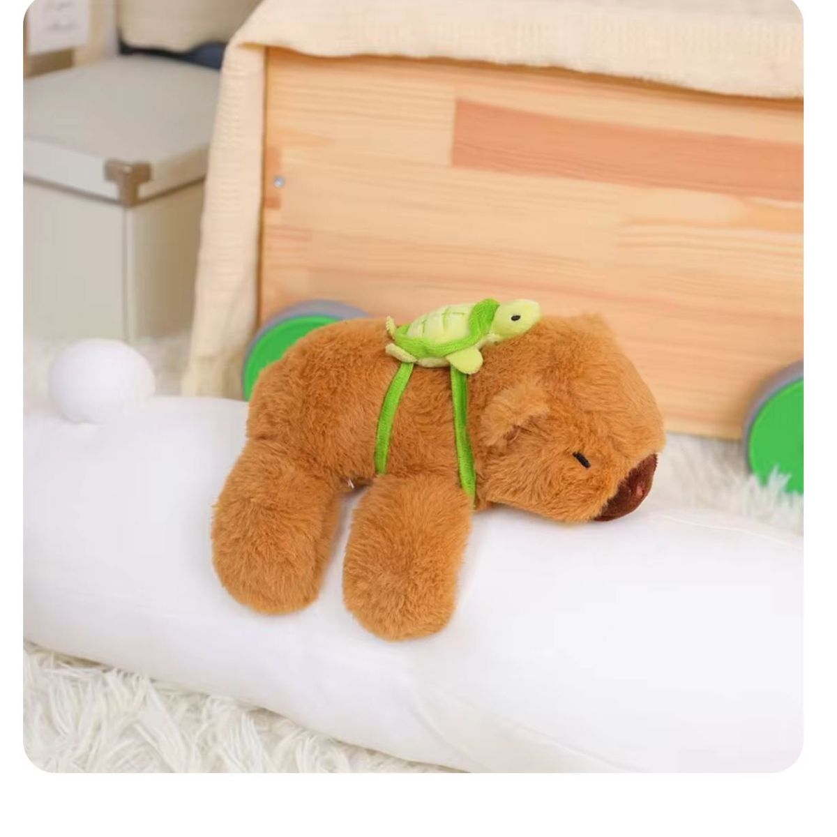 GENERICO - Peluche Pulsera de Capibara con Mochila  para Niños