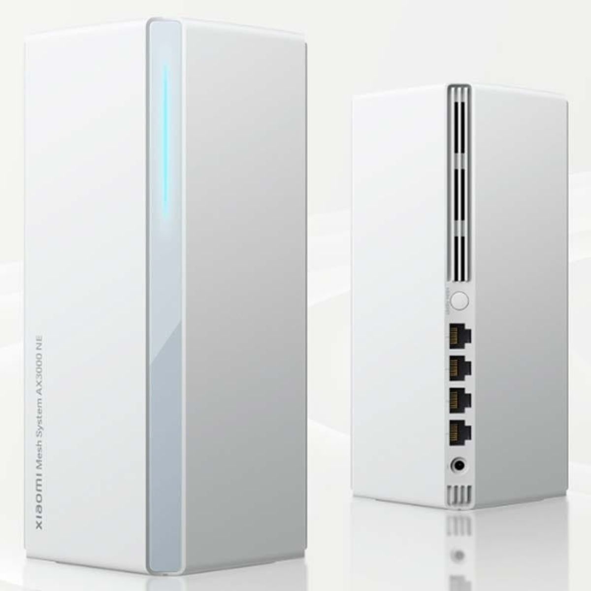 XIAOMI - Router Xiaomi AX3000NE Mesh System 5G/2.4G WIFI 6 ( 2 Pack ) - Blanco