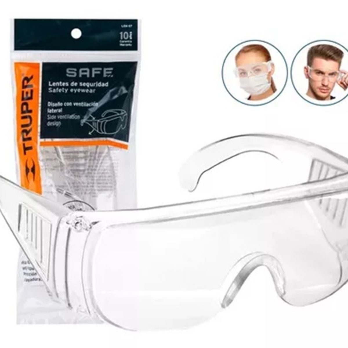 TRUPER - LENTE SEGURIDAD TRANSPARENTE 14252 TRUPER