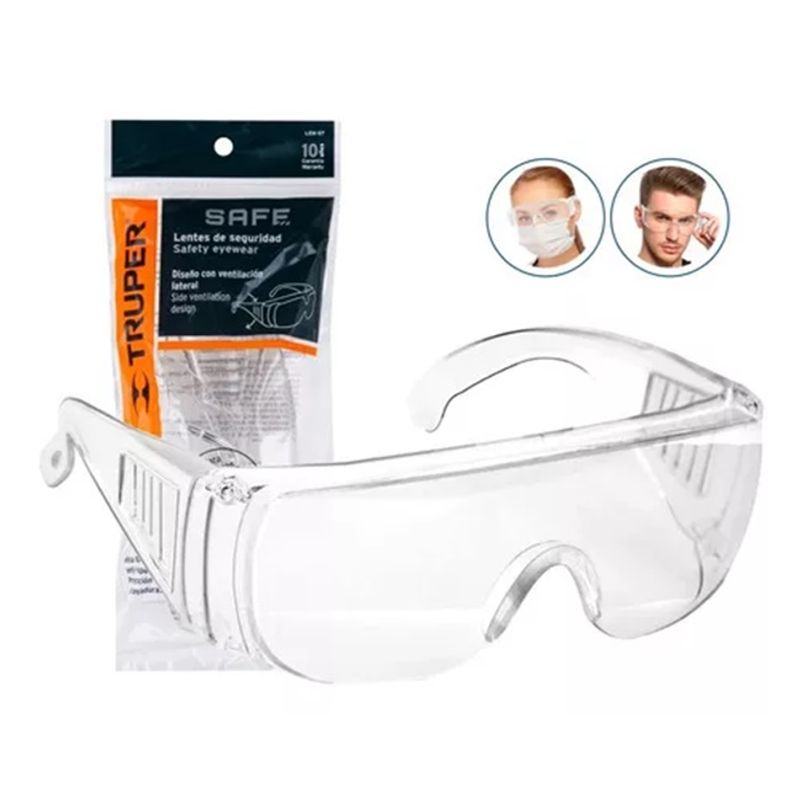 TRUPER - LENTE SEGURIDAD TRANSPARENTE 14252 TRUPER