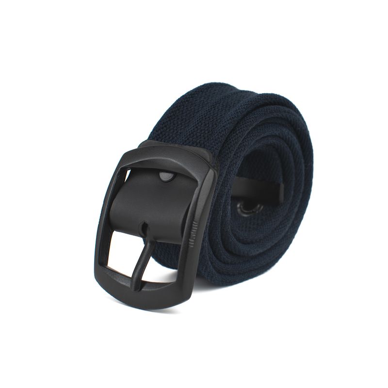 GENERICO - CORREA AZUL CON HEBILLA PUENTE