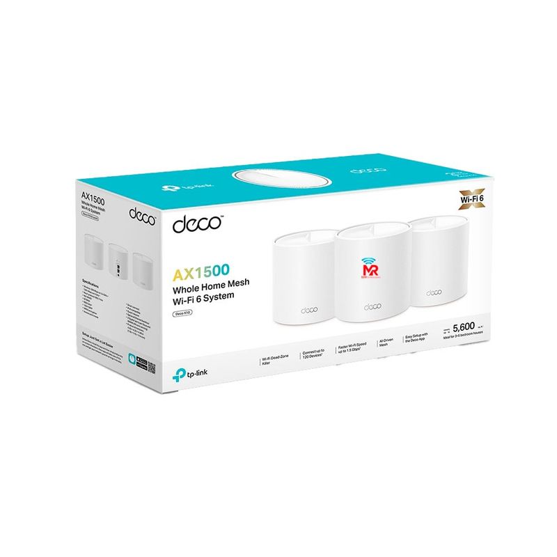 TP LINK - deco x10 3pack Sistema Wi-Fi 6 dual banda  AX1500 tp-link