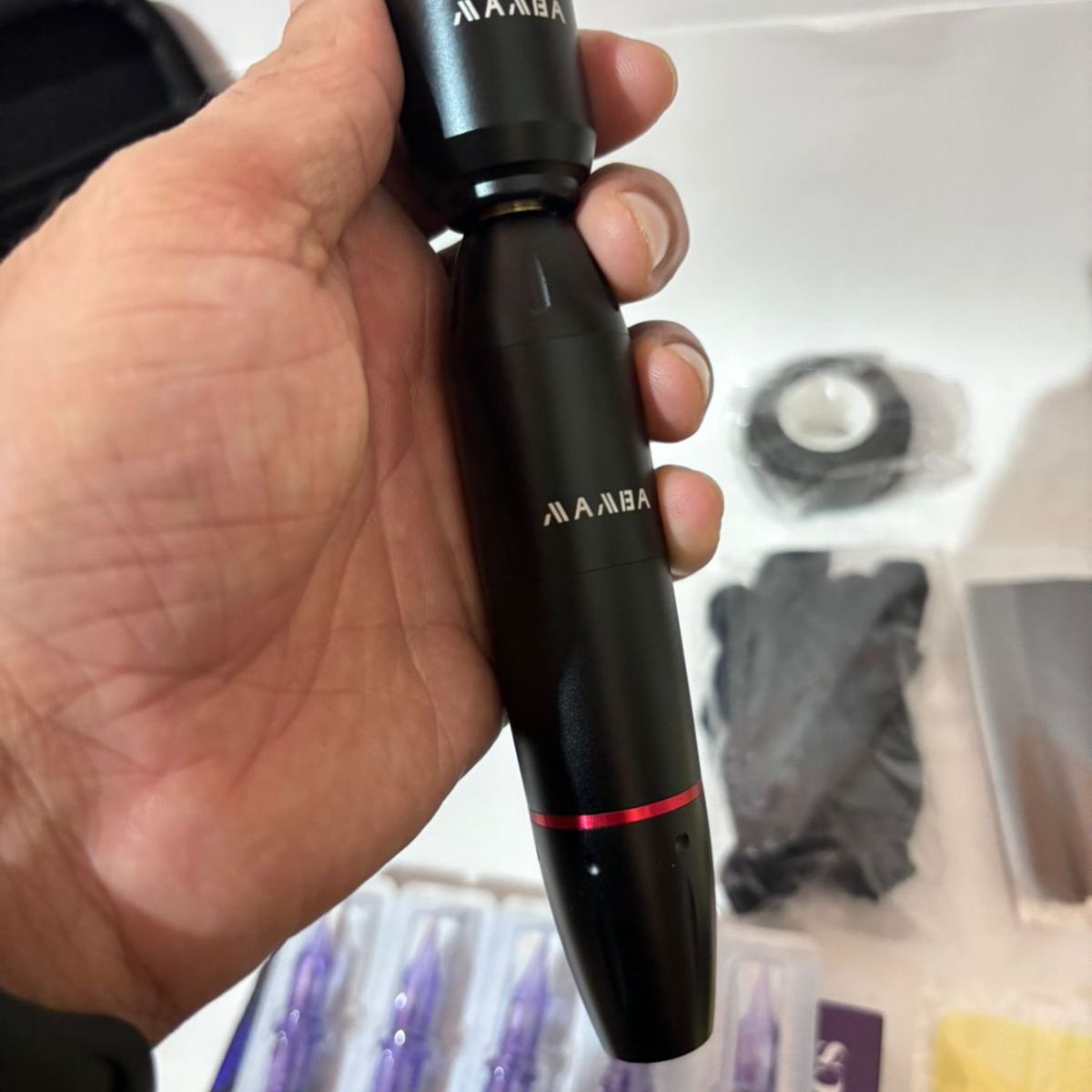 GENERICO - MAQUINA PARA TATUAR TATUAJE TATOO ROTATIVA INALAMBRICA