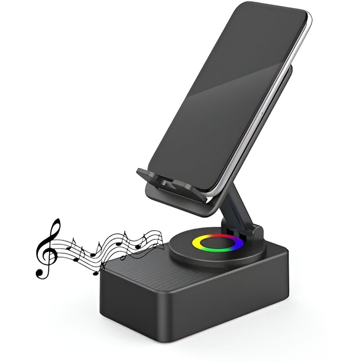 GENERICO - Soporte para Celular con Bocina Bluetooth