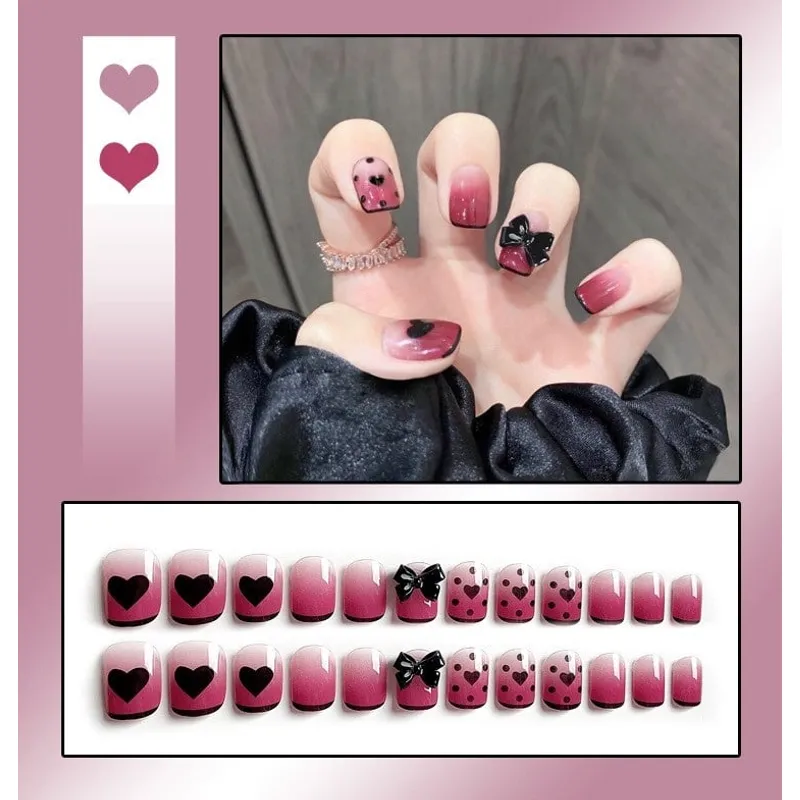 GENERICO - Uñas postizas estilo press on nails