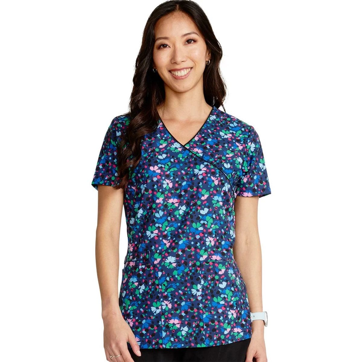 CHEROKEE - Scrub Cherokee Blusa con Diseño