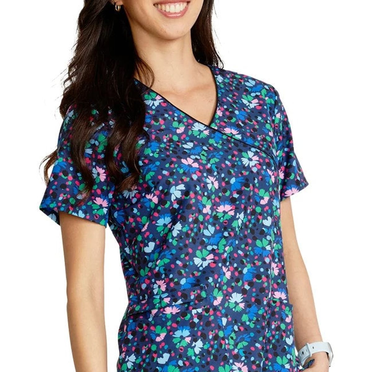 CHEROKEE - Scrub Cherokee Blusa con Diseño