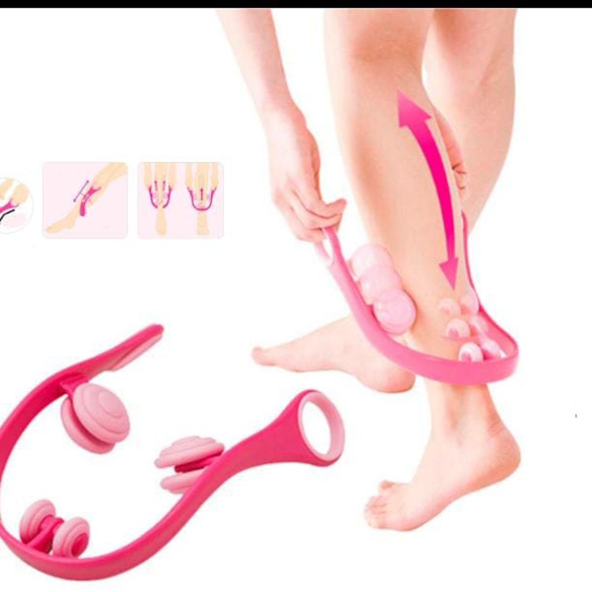 GENERICO - Masajeador Corporal de Rodillos para Pies Piernas y Brazos