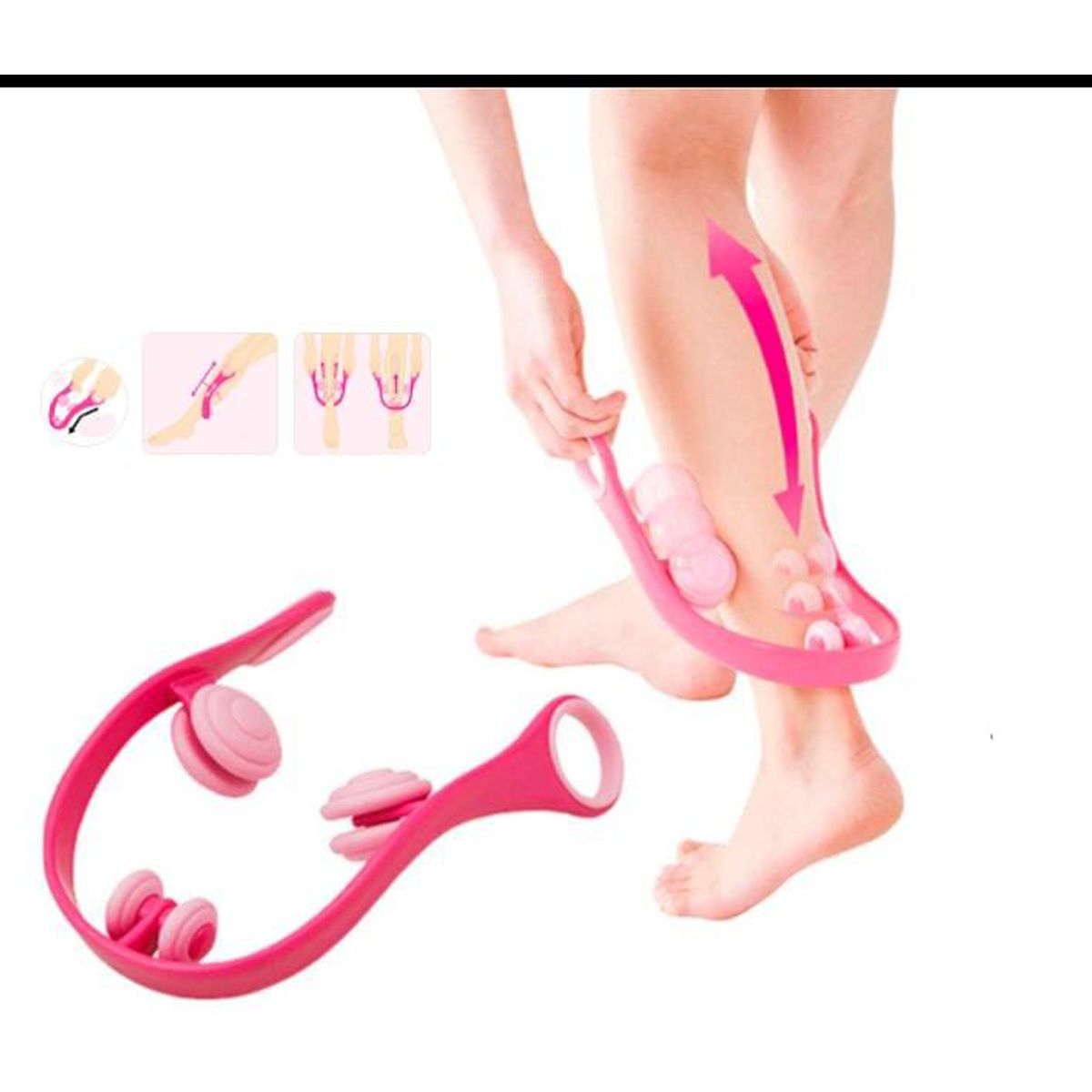 GENERICO - Masajeador Corporal de Rodillos para Pies Piernas y Brazos