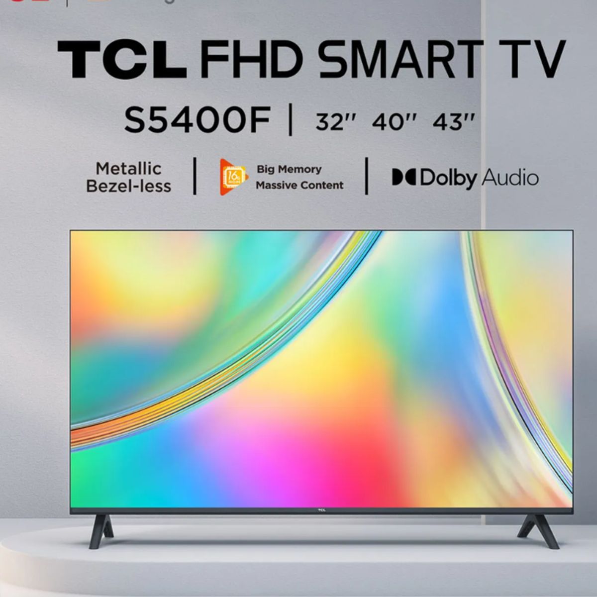 TCL - TELEVISOR DE 32"  SMART TV  TCL 32S5400AF + Antena Digital