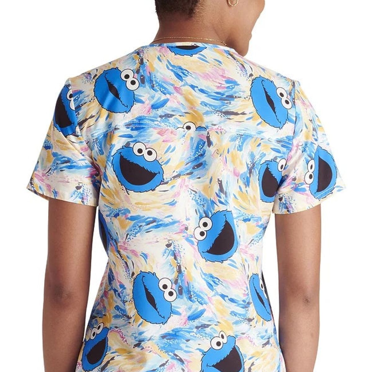 CHEROKEE - Scrub Cherokee  TOONIFORM Blusa con Diseño