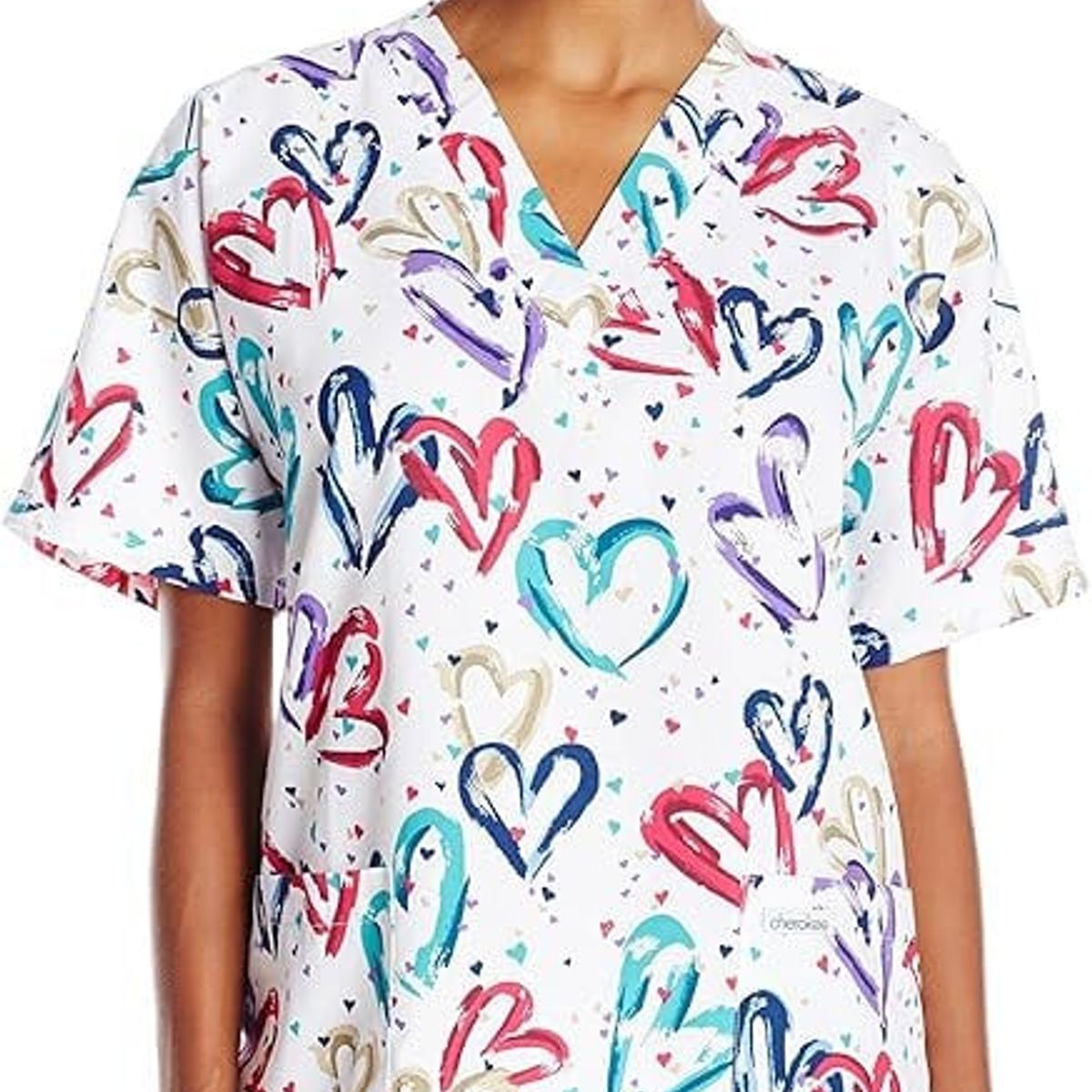 CHEROKEE - Scrub Cherokee Blusa con Diseño