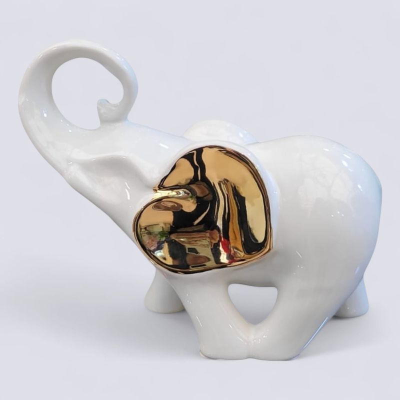 GENERICO - Adorno Elefante Artic 17x20 cm