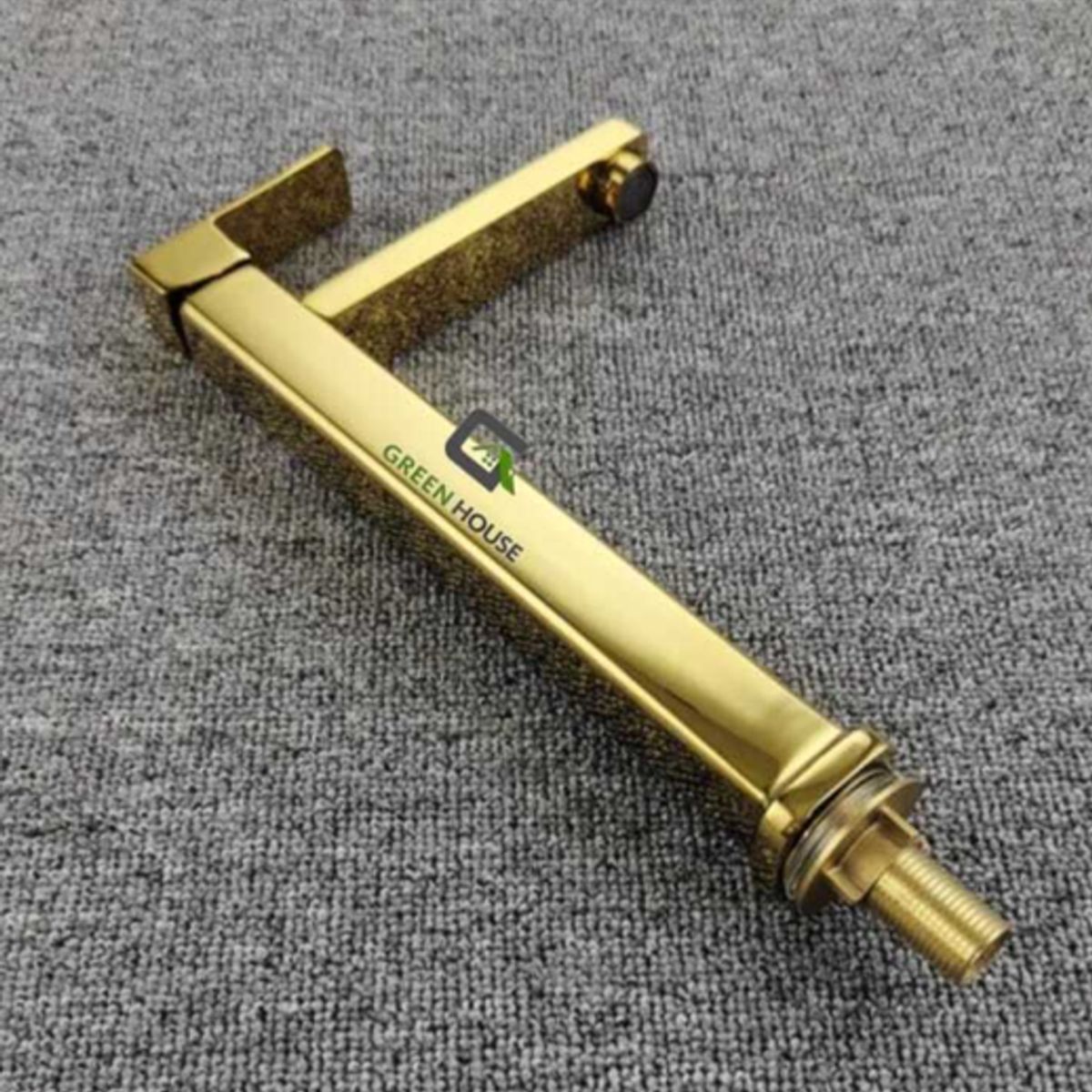 GENERICO - GRIFERIA  LAVATORIO 30CM DORADO  AGUA FRIA  PICO LARGO