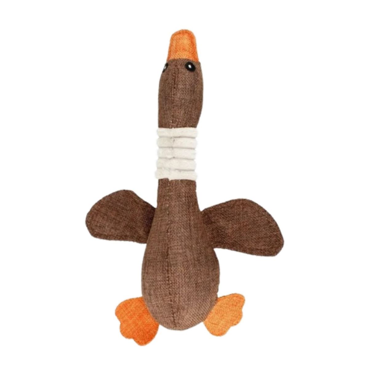 GENERICO - Juguete de Pato para Perros Mascotas - Marrón
