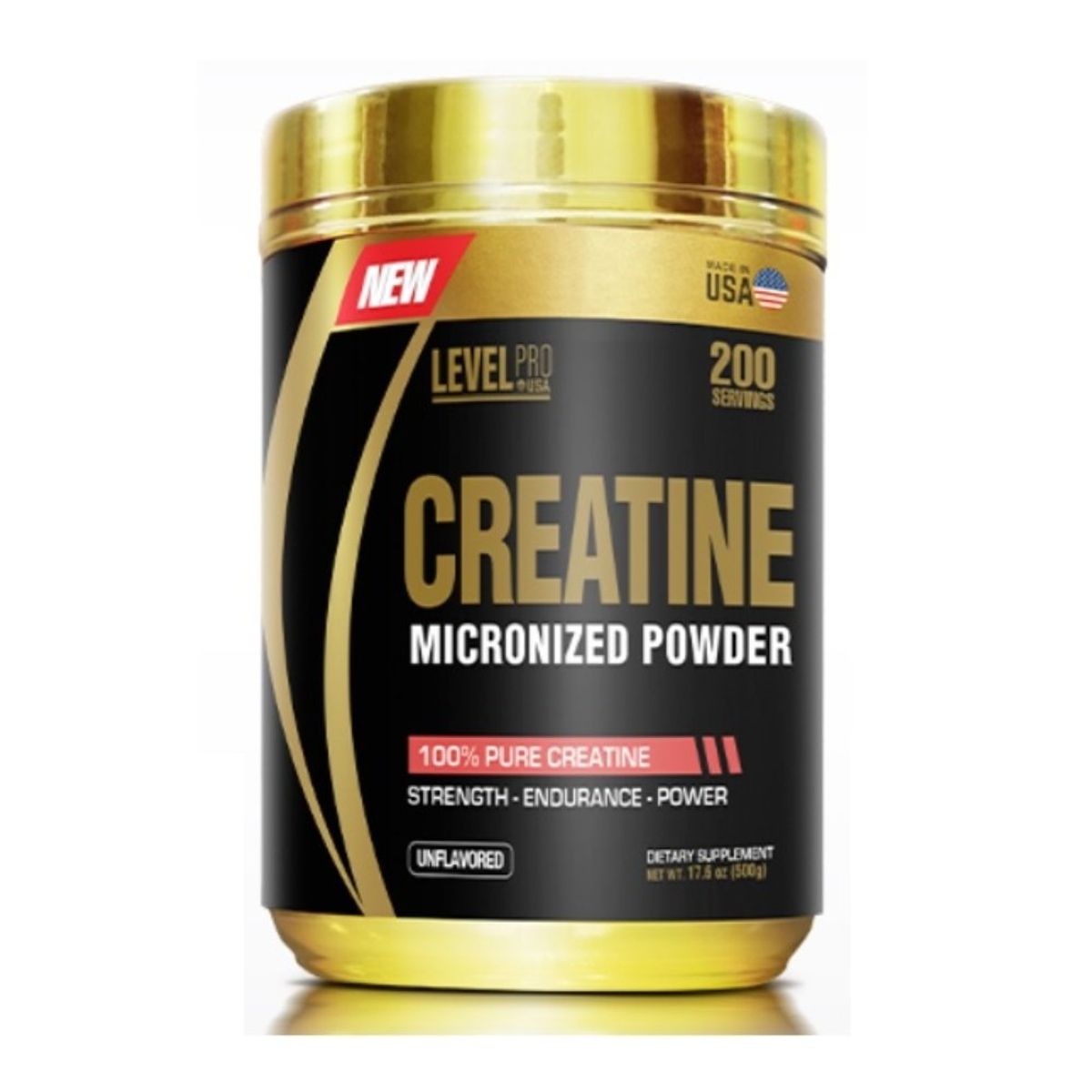 LEVEL PRO - CREATINE CREATINA MICRONIZADA 500 GR LEVEL PRO IMPORTADA