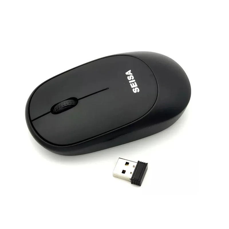 GENERICO - Mouse Inalámbrico USB 24ghz - Negro
