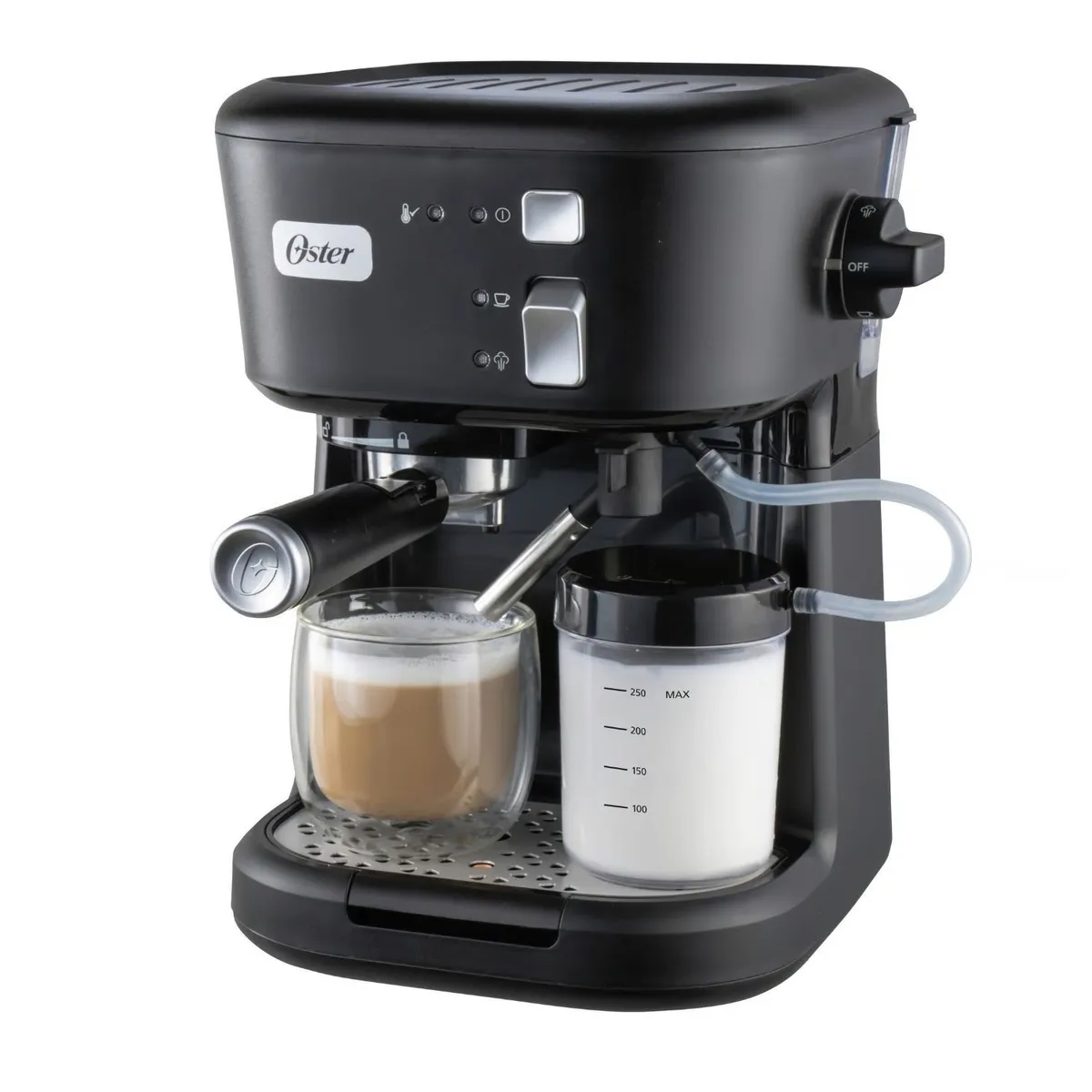 OSTER - Cafetera espresso negra Oster