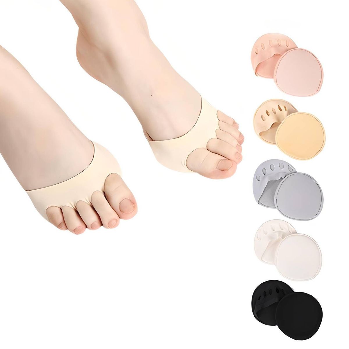 GENERICO - Pack 2 Almohadillas Para Pies Protector De Talón Antiampolla