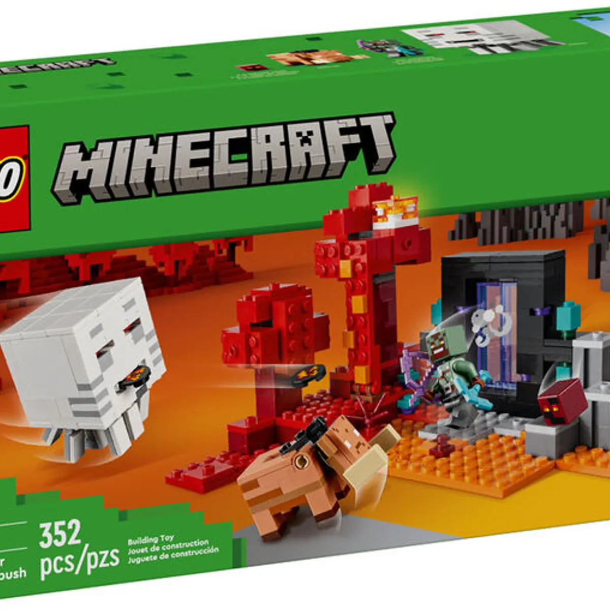 LEGO - LEGO Minecraft 21255 La emboscada al portal Nether