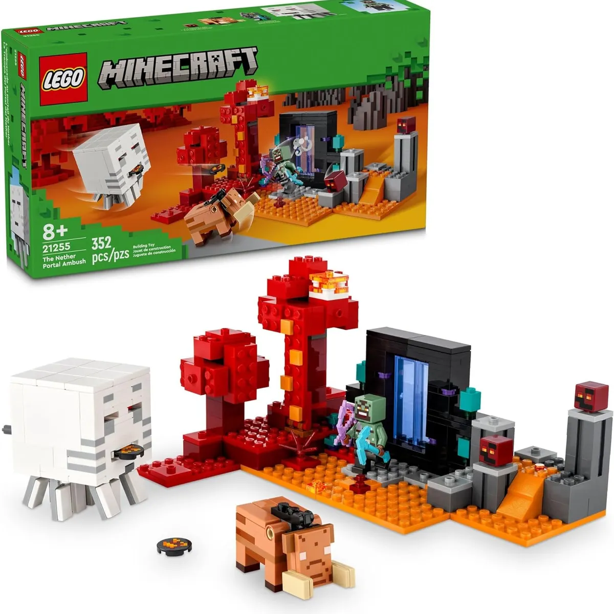 LEGO - LEGO Minecraft 21255 La emboscada al portal Nether