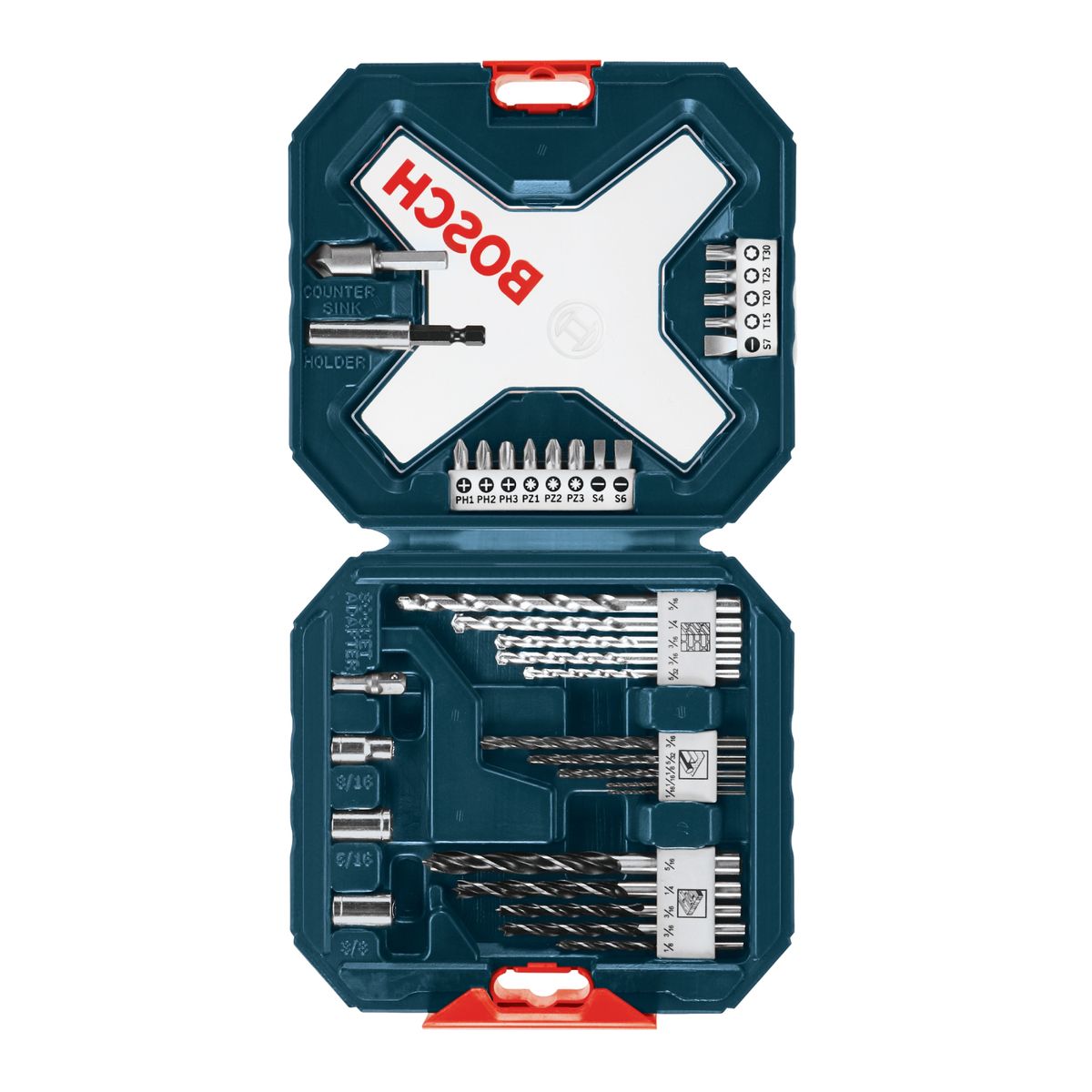 BOSCH - Set de Brocas y Puntas Bosch X-LINE 34 Pcs