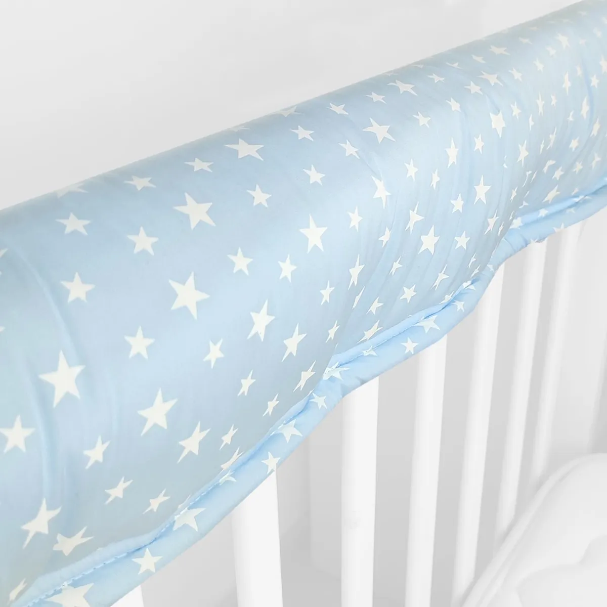 BABY MERINOS - Protector de barandas 130 cm - Clásico - Celeste