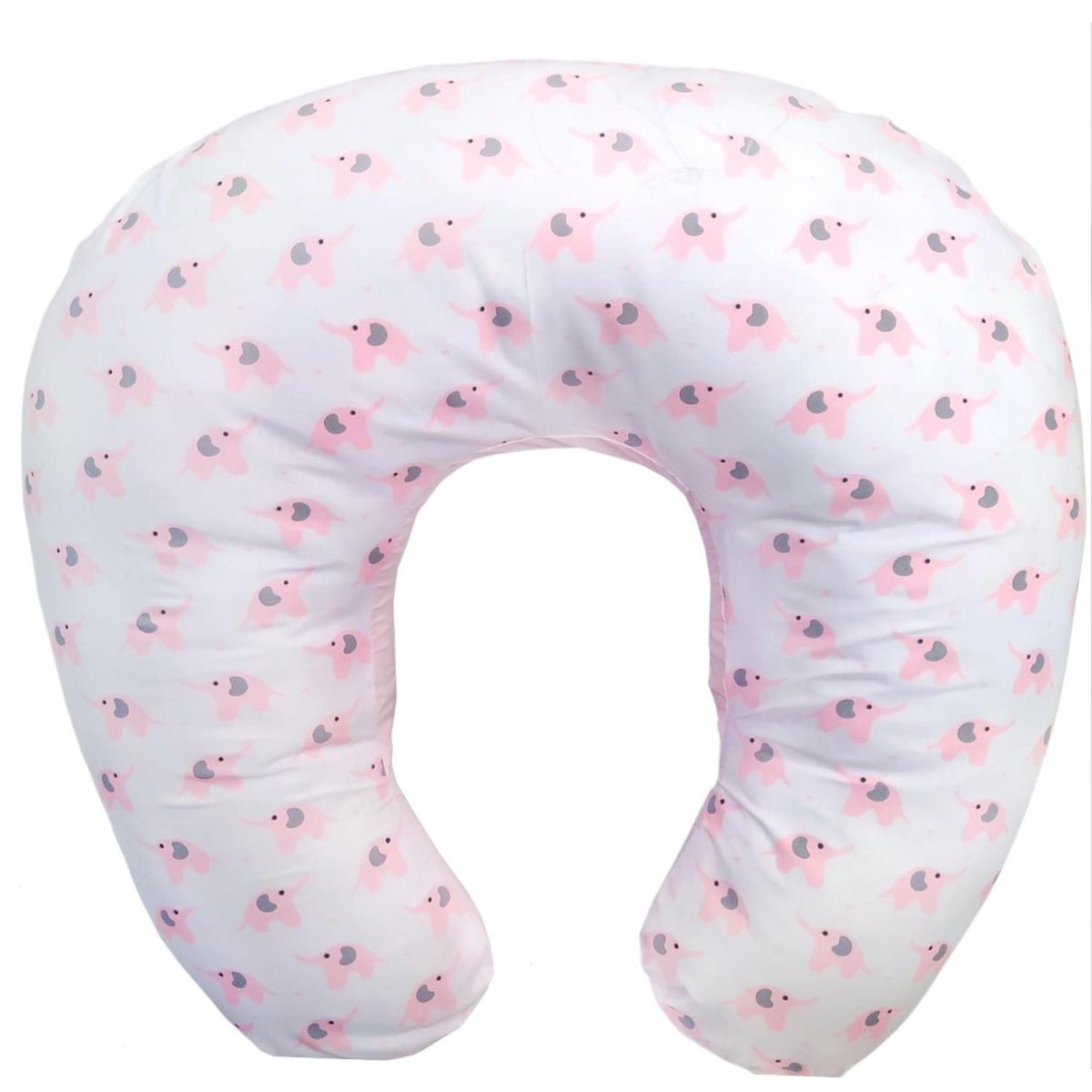 BABY MERINOS - Cojín de lactancia - Elefante - Rosado