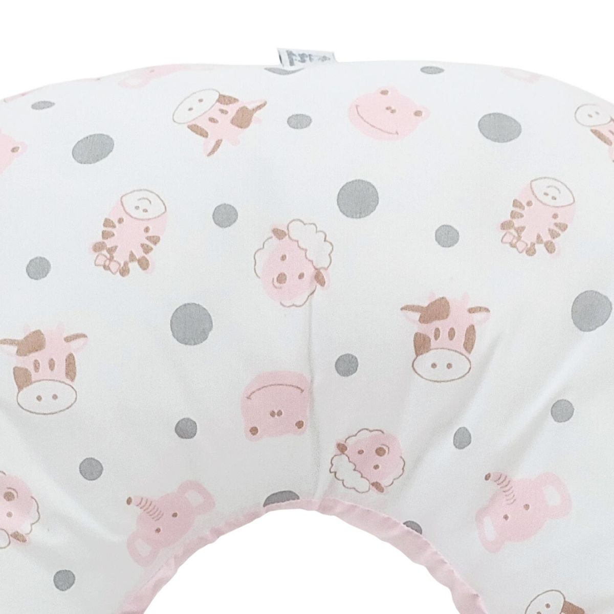 BABY MERINOS - Cojín de lactancia - Cabecitas - Rosado