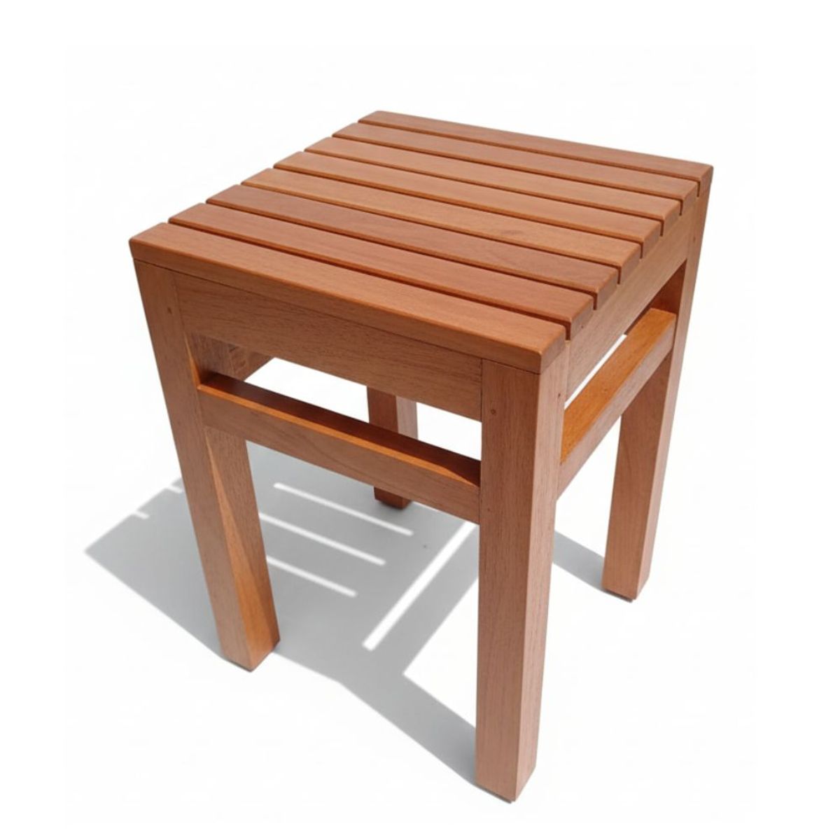 START FG - Banquito Luxor de terraza en Madera Cedro color caramelo