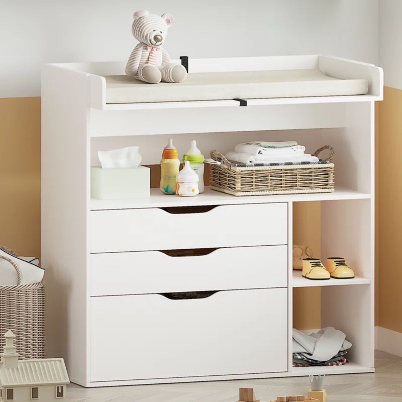GENERICO - Comoda Cambiador de Bebe Armado Haruto Petrox Home