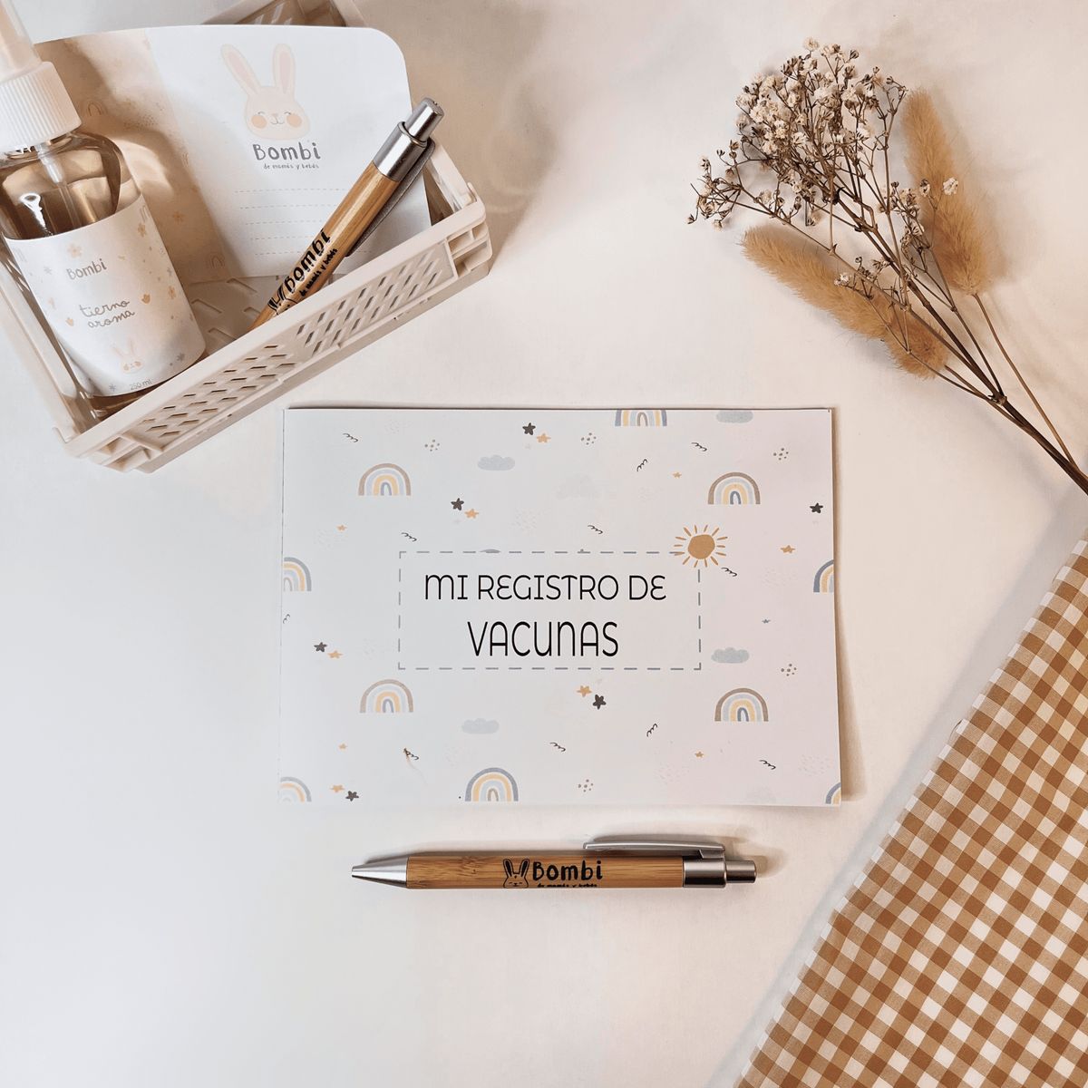 BOMBI DE MAMAS Y BEBES - Libreta de Vacunas Bombi