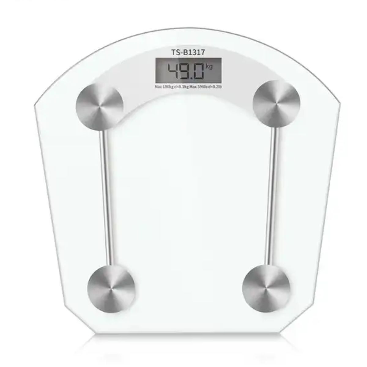 GENERICO - Balanza Digital de Hogar 180 Kg Vidrio Templado Báscula de Baño OK-65