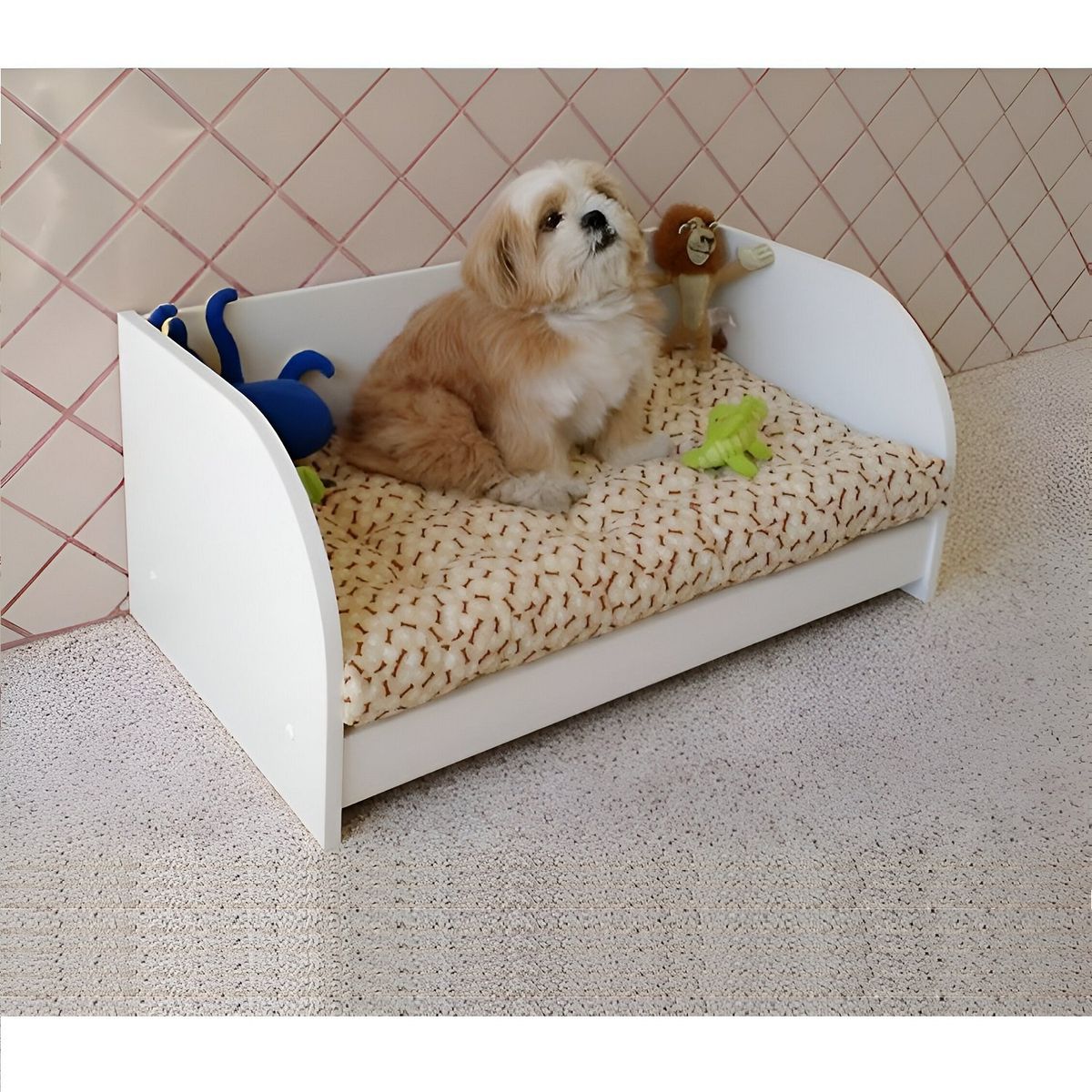 73 EXPERIENCE - Cama Mascota Gari Color Blanco 73 Experience