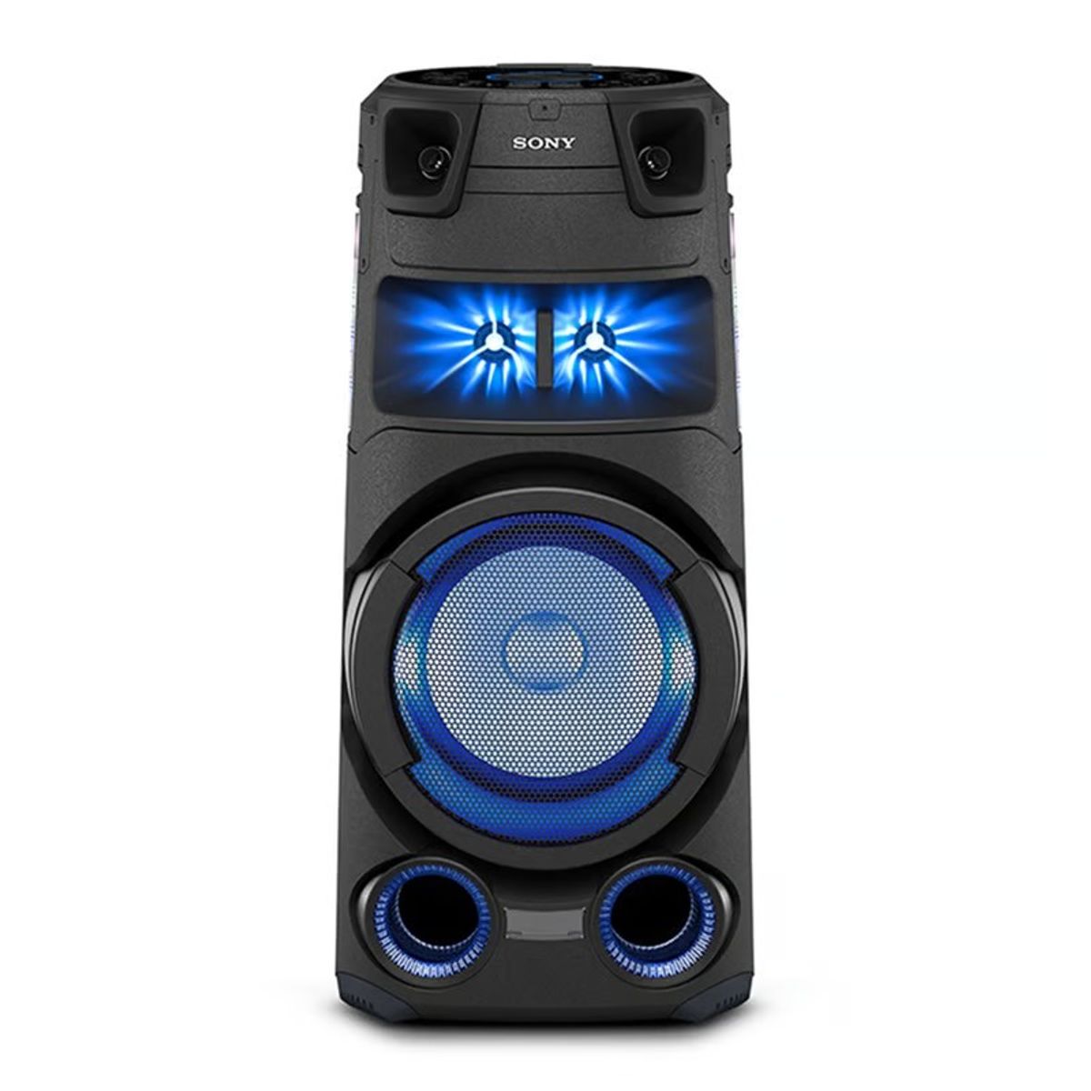 SONY - Sony Equipo de Sonido MHC-V73D Bluetooth HDMI DVD y Karaoke