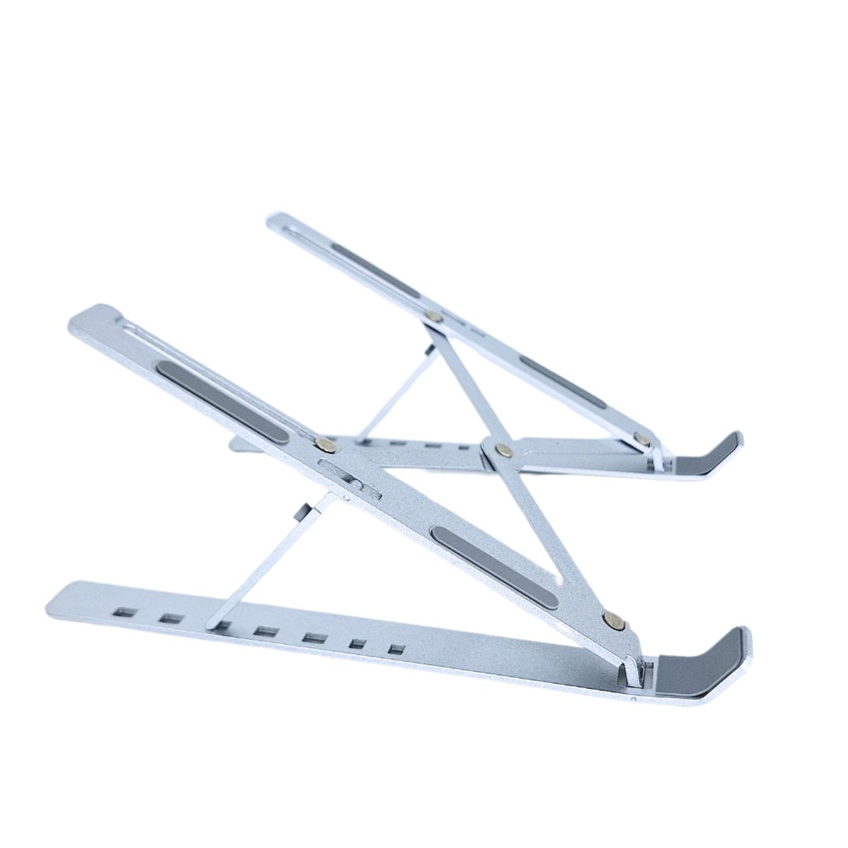 GENERICO - Soporte de Aluminio Plegable Para Laptop Color Plateado