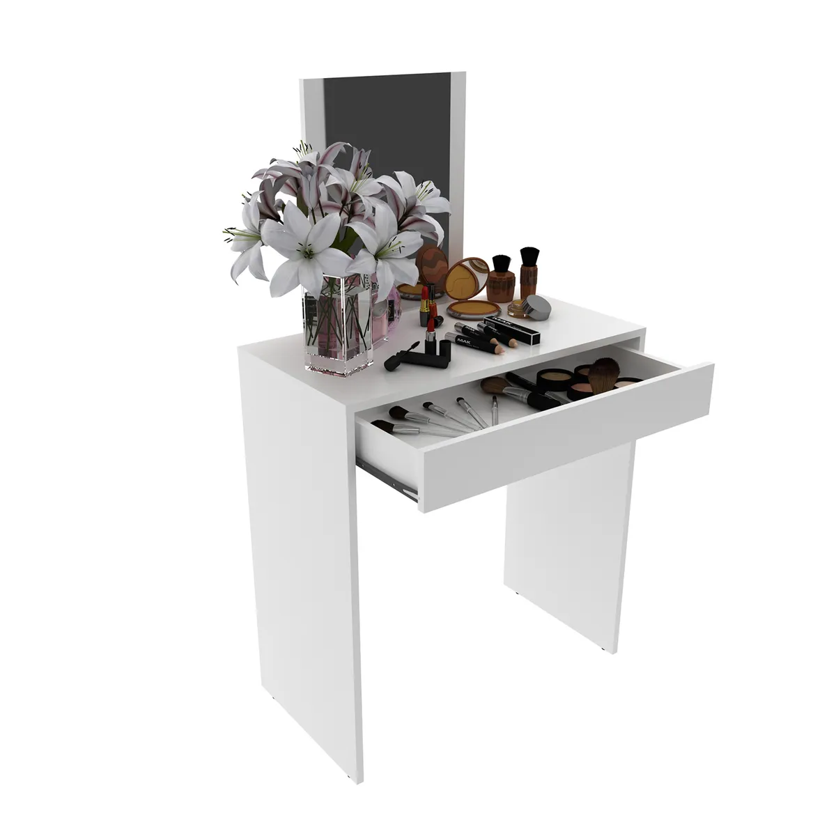 2020 HOME PERU - Tocador Bali con espejo - Blanco