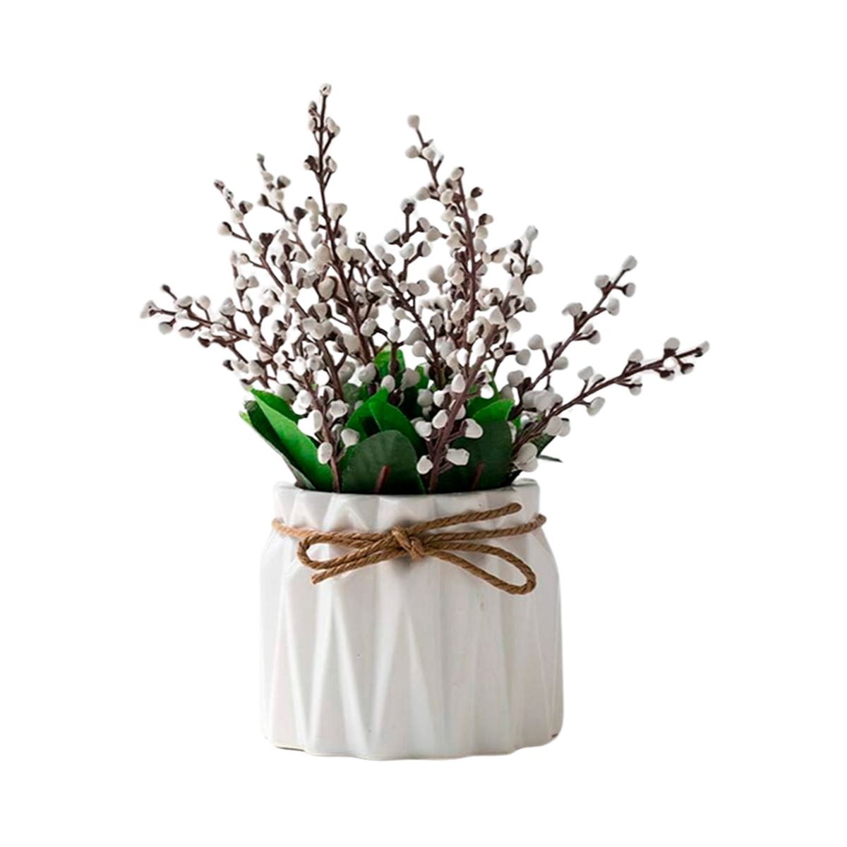 INSPIRA - Planta Artificial Decorativa con Maceta Pequeña