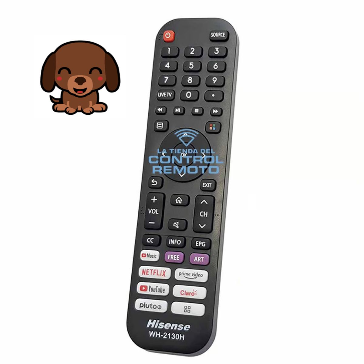UNIVERSAL - Control Remoto Hisense Para Tv Smart Nuevo